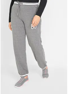 Pantalon en molleton stretch de coton mélangé, bonprix