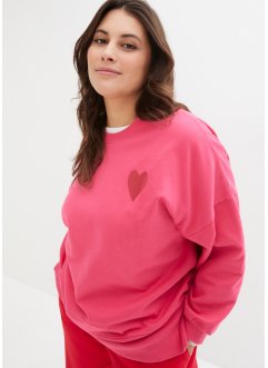 Sweat-shirt coupe confortable avec fentes latérales, bpc bonprix collection