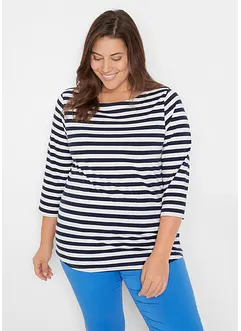T-shirt à encolure bateau, bonprix