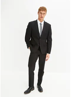 Anzug mit Hemd und Krawatte (4-tlg.Set), Slim Fit, bonprix