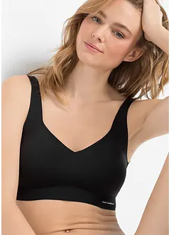 Wattierter Feel Comfort Lasercut T-Shirt BH ohne Bügel, bonprix