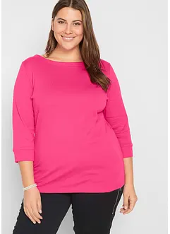 Langarmshirt aus reiner Bio-Baumwolle, bonprix