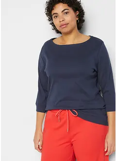 Langarmshirt aus reiner Bio-Baumwolle, bonprix