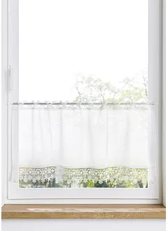 Scheibengardine mit Häkelkante, bonprix