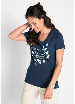 Baumwoll Shirt, Kurzarm, bonprix