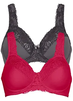 Minimizer-BH mit gepolsterten Trägern (2er Pack), bonprix