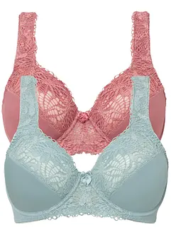 Minimizer-BH mit gepolsterten Trägern (2er Pack), bonprix