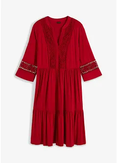 Tunika-Kleid mit Spitze, bonprix