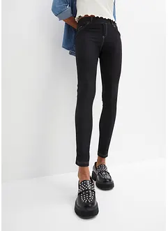 Legging aspect jean en coton mélangé, bonprix
