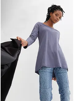Langarmshirt aus reiner Baumwolle, bonprix