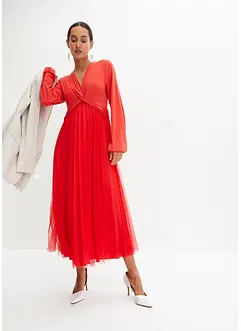 Robe plissée, bonprix