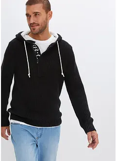 Pullover mit Kapuze, bonprix