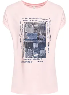 T-Shirt aus softem Viskose-Mix, bonprix