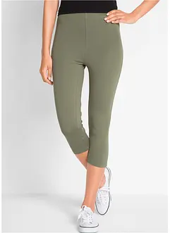 Schmal geschnittene Capri-Leggings (2er Pack), bonprix