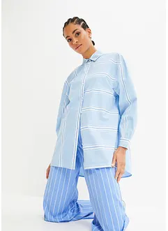Hemdbluse aus reiner Baumwolle, bonprix