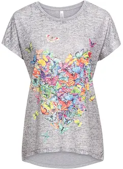 Shirt mit Schmetterlingsdruck, bonprix