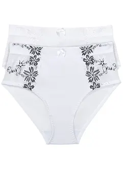Lot de 2 slips sculptants, bonprix
