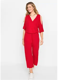 Jersey-Jumpsuit aus fließender Viskose, bonprix