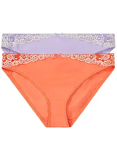 Lot de 2 slips avec polyamide, bonprix