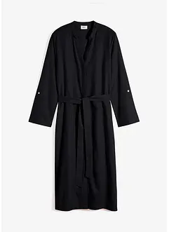 Kleid mit Taschen aus Leinen-Viskose-Mix, bonprix