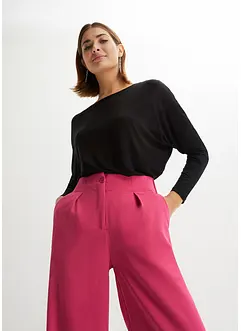 Langarmshirt aus softem Viskose-Mix, bonprix