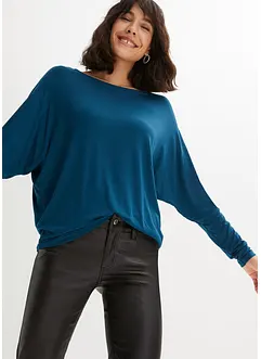 Langarmshirt aus softem Viskose-Mix, bonprix