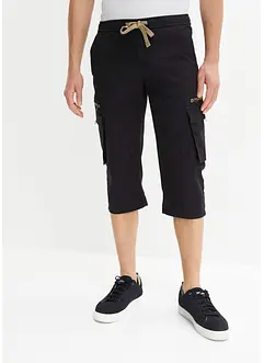 Pantalon 3/4 avec poches cargo, Regular Fit, bonprix