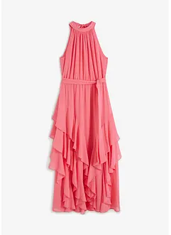 Chiffonkleid mit Volants, bonprix