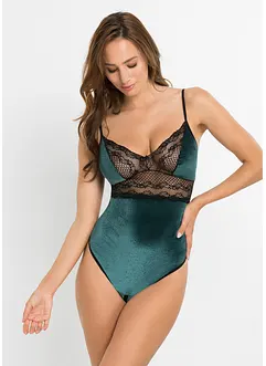 Samtbody ouvert, bonprix