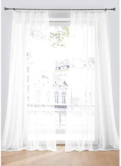 Gardinen aus leichtem Voile (2er Pack), bonprix