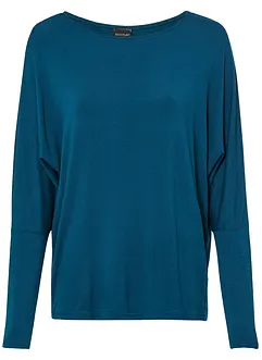 Langarmshirt aus softem Viskose-Mix, bonprix