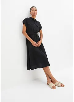 Midikleid aus reiner Baumwolle, bonprix