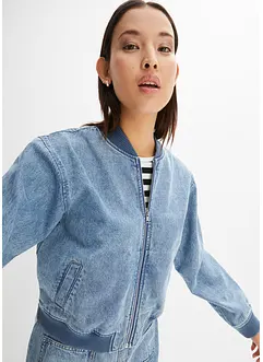 Kurzparka Denim Blouson, bonprix