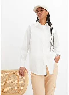 Chemise Oversize à patte de boutonnage, bonprix