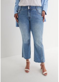 Bootcut-Jeans mit Glitzer, bpc selection