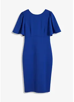 Minikleid aus strukturiertem Crêpe, bonprix