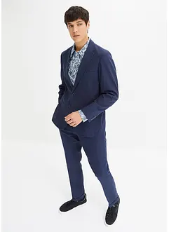 Anzug mit Leinen (2-tlg.Set), Slim Fit, bonprix