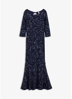 Paillettenkleid mit Rückenausschnitt, bonprix