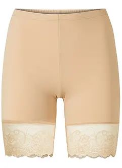 Cycliste anti-frottement en polyamide rafraîchissant avec jambe en dentelle, bonprix