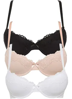 Schalen BH (3er Pack), bonprix