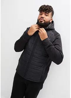 Hybrid-Steppjacke mit Kapuze, bpc bonprix collection