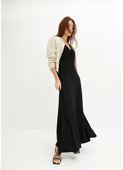 Robe longue à fronces, bonprix