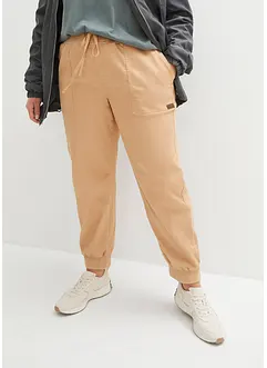 Pantalon en twill avec taille confortable, bonprix