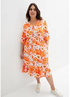 Robe en viscose à poches, bonprix