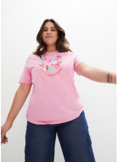 T-shirt à imprimé sur le devant, coton, bpc bonprix collection