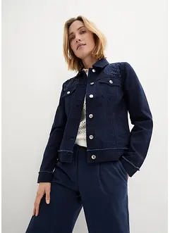 Veste à broderie ajourée, bonprix