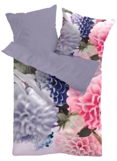 Parure de lit réversible à grosses fleurs, bpc living bonprix collection