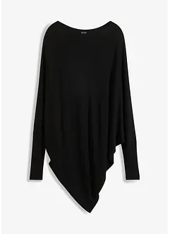 Asymmetrischer Oversize-Pullover, bonprix