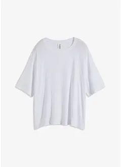 Oversize-Shirt aus fließender Viskose, bonprix