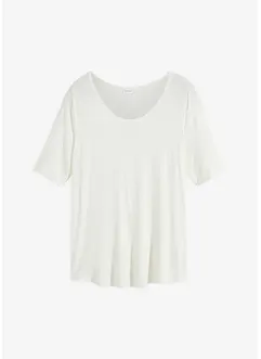 Rundhalsshirt aus softer Viskose, bonprix